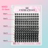 144Pcs Loose Cluster Lashes C Curl 12mm Lash Clusters DIY Eyelash Extensions Mega Volume Individual Lashes Eyelash Clusters Extensions