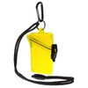 Witz See It Safe Small Yellow Waterproof ID Badge Holder Sport Case 00403