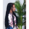 PEEKABOO Deep Wave for Braiding Hair No Weft Brazilian Virgin Human Hair Extensions for One Bundle(1 Bundle 50g) Micro 100% Unprocessed Human Hair 10A Natural Black Human Hair Deep Wavy 18 inch