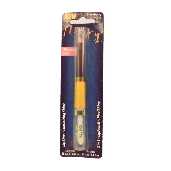 POSNER PLEXILINER Duo Lip Liner- Lip Gloss #40011 BlackBerry