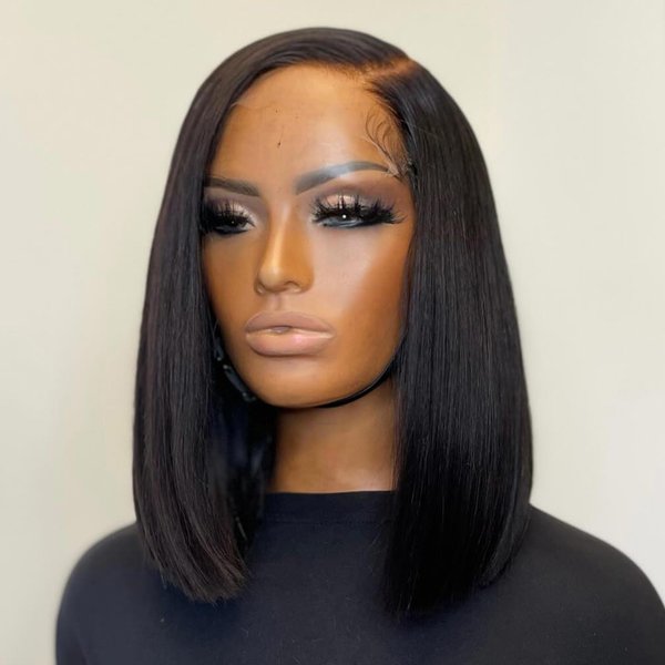 BEEOS 5X5 HD Lace Closure Wig Pre Plucked Human Hair 13X4 HD Lace Frontal Wig