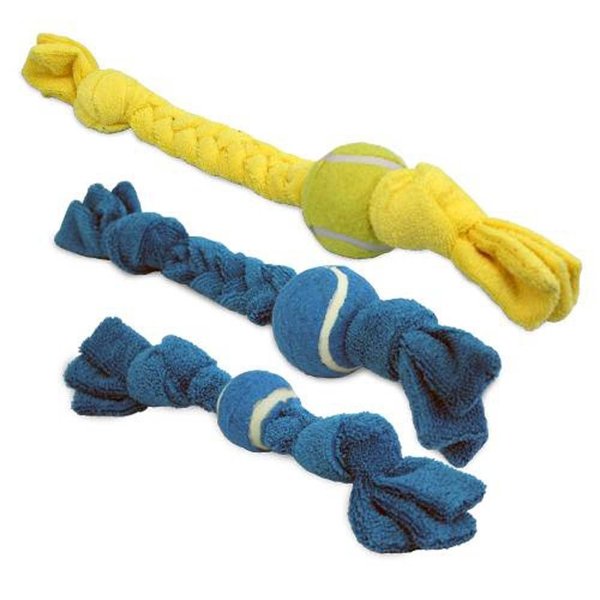 Multipet International Throw Towel Dog Toy, 12"