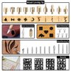 96pcs Wood Burning Kit, Professional Wood Burner Pen Tool, Creative Tool Set Adjustable Temperature WoodBurner for Embossing/Carving,Suitable for Beginners,Adults (BLACK)