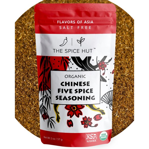 Chinese Five Spice Organic Blend Seasoning, The Spice Hut, 2.0 Ounce