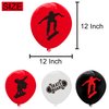 64PCS Skateboard Latex Balloons Decorations -Skateboard Party Supplies Sport Birthday Baby Shower Party Favors