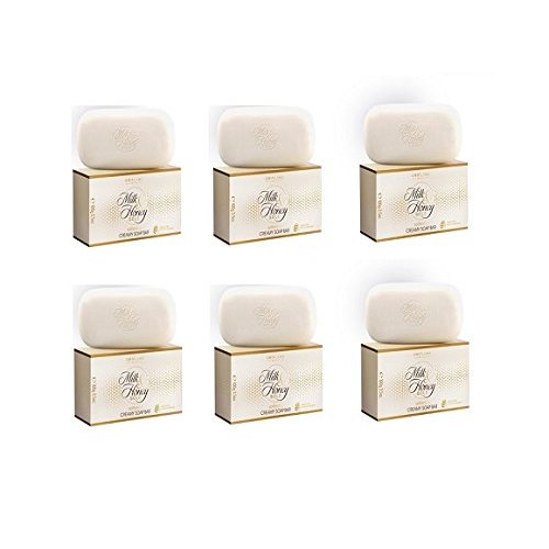 Oriflame Milk & Honey Gold Softening Creamy Soap Bar Set Of 6