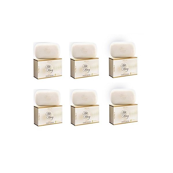 Oriflame Milk & Honey Gold Softening Creamy Soap Bar Set Of 6