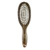TAN MUJIANG Wooden Hair Brush for Women Colorful Lattice