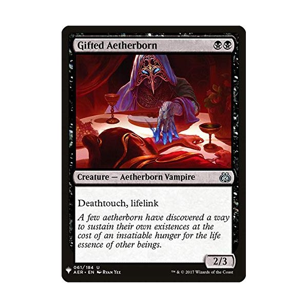 Magic: The Gathering - Gifted Aetherborn - Mystery Booster - Aether Revolt