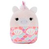 Squishville by Squishmallows SQM0213 by Original Squishmallows Mystical Squad-Four 2-Inch Makena, Paloma, Gelina & Davina Plush-Toys for Kids