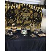 Mocsicka Happy New Year Backdrop Banner New Year 2025 Party Decorations Banner New Year Eve Banner New Years Party Supplies for Photography (Happy New Year, 70.8x43.3 inch)