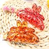 4 PCS Flower Hair Claw Clips Big Hair Claw Clips for Thick/Thin Hair, Cute Hair Clips for Women Girls, Nonslip Strong Hold Hair Accessories, Colorful Hair Claw Clips Hair Claws Birthday Gifts
