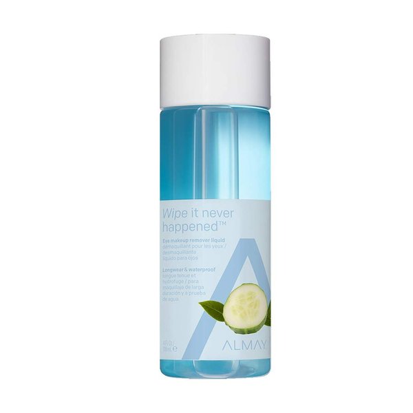 Almay Longwear and Waterproof Eye Makeup Remover Liquid, 4 Fl Ounces (Pack of 4)
