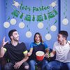 SparkDot Golf Party Decorations, Pre-assembled Let's Partee Golf Banner, Golf Ball Hanging Swirls, Golf Birthday Party Decor, Golfing Party Decor, Golf Themed Party Supplies
