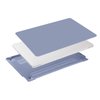 MOSISO Compatible with MacBook 12 inch Case with Retina Display (Model: A1534, Release 2017 2016 2015), Plastic Hard Shell Case & Keyboard Cover Skin, Lavender Gray