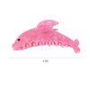 Whale Hair Claw Clip Fashion Animal Hair Jaw Clip 4.3 Inch Acetate Hair Accessories for Women Gilrs, Pink