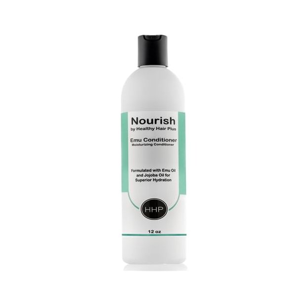Healthy Hair Plus Emu Oil Conditioner Hydrating Conditioner That Locks in Moisture - Silky Smooth Hair -Hydrated Hair