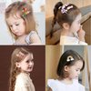 62 Pcs Cute Girls Hair Clips Toddler Girls Hair Accessories Candy Rainbow Hairpins Unicorn Cute Barrettes Clips Candy Fruits hair clips Set for Girls Kids Baby (Style 1)