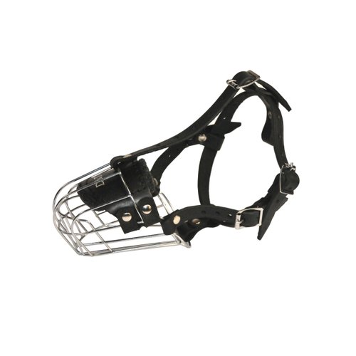 Dean and Tyler Wire Basket Muzzle, Size No. 5 - Weimaraner,Black