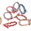 Braided Hair Scrunchies Elastic Ties 50pcs Hair Ropes Rubber Bands Ponytail Holders Hair Accessories (Mixed Colors)
