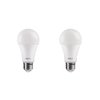 Cree Lighting Exceptional Series A19 Bulb, 5000K Dimmable LED Bulb, 60W + 815 Lumens, Daylight, 2 Pack