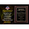 Customized Retirement Plaque Award – Laser Engraved Personalized Gift – Choose Your Size – Customize Now! (9x12)