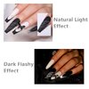 Reflective Glitter Spider Gel Nail, 6 Colors Spider Gel for Nail Art Wire Drawing UV/LED Glitter Gel Nail Polish Disco Pulling Line Silk Spider Painting Drawing Gel Salon & DIY Manicure Liner Nail Art