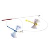 Kat Fly Cat Toy Teaser Wand - Dragonfly Teaser Yellow Cat Toy Teaser