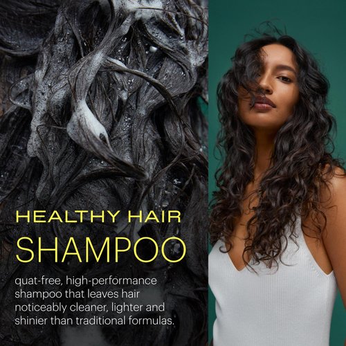 epres Healthy Hair Shampoo, Bond Repair for Stronger Shinier Hair, Cleaner Thinner Quat-Free Formula Backed By Science for Lightweight Non Stripping Haircare, Damage, Bleach and Heat Repairing