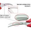 ROEDEER Kitchen Stainless Steel Seafood Scissors for Lobster,Shrimp,Crab,Crab Claw,King Crab Leg,Fish,Shellfish,Crawfish,6" And 7" 2PCS Shears