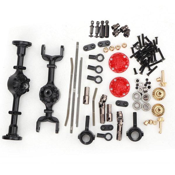 SUNGOOYUE RC Car Repair Tool,Metal Upgrade Part Kit Fit for WPL 1/16 B14 B24 B26 C14 C24 RC Car Modification