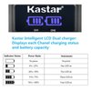 Kastar 2-Pack NP-F570 Battery and LED2 USB Charger Compatible with Feelworld F5 Pro, F5 Pro V2, F5 Pro V3, S55, F6 Plus, FT6 FR6, F7 Pro, FH7 DSLR Camera Field Monitor