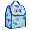 Wildkin Kids Insulated Lunch Bag for Boys & Girls, Reusable Lunch Bag is Perfect for Daycare & Preschool, Ideal Size for Packing Hot or Cold Snacks for School & Travel Lunch Bags (Dinosaur Land)