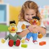 Just Play Sesame Street Friends Bert and Ernie 8-inch 2-Piece Sustainable Plush Stuffed Animals Set, Kids Toys for Ages 18 Month