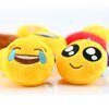 Dreampark Emoticon Party Favors, Emoticon Keychain 100 Pack Mini Plush Carnival Prizes for Kids Birthday Party Supplies Treasure Box School Prize Valentine Day Gifts for Kids Classroom Bulk Toy
