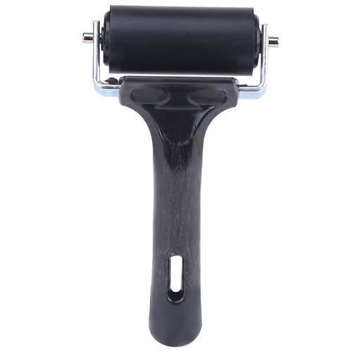 2.3 Inch Soft Rubber Brayer,Rubber Brayer Roller Paint Brush Ink Applicator Art Craft Oil Painting Tool