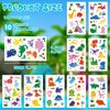 10 Sheets Dinosaur Temporary Tattoos,Fake Tattoo Stickers for Boys and Girls Party Favors Supplies,Dinosaur Animals Tattoos for Kids Birthday Party Supplies