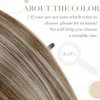 LaaVoo U Tip Hair Extensions Real Human Hair Utip Extensions Human Hair Highlight Ash Brown with Light Blonde Stick Tip Hair Extensions Blonde Pre Bonded Keratin Extensions 18 Inch 50g/50s