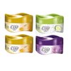 Lot of 4 x Eva Skin Care Cream Face Moisturizer Hands Feet Elbow Body Softening with Glycerin, Honey, Yogurt and Cucumber & Milk Keeping Your Skin Healthy Smoothy 50 g