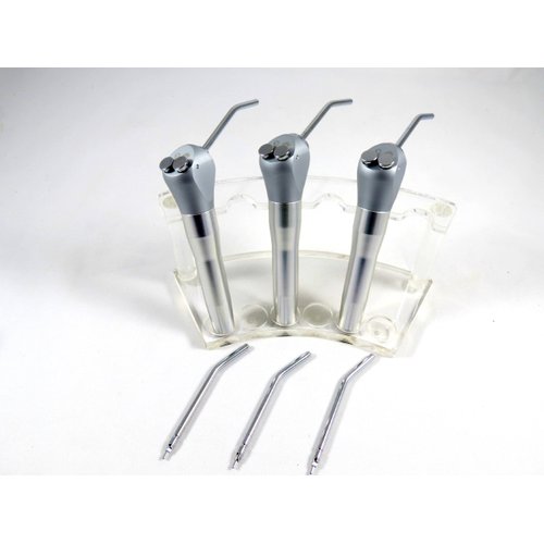 3 Way Dental Syringe Triple w/ 2 Air - Water Nozzles + Case Kit 3/Pcs STAR5