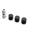 Spidfee Rigth Left Center Dice Game Set with 3 Dices + 36 Chips, Black Chips