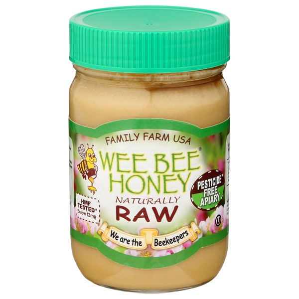 Wee Bee Naturally Raw Honey -- 1 lb Each