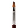 Speedball Art Products Escoda Prado Series Artist Watercolor & Acrylic Short Handle Filbert Paint Brush, Size 8, Synthetic Sable