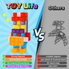 TOY Life 64PCS Magnetic Blocks for Kids Ages 4-8, Magnetic Building Blocks for Toddlers 3-5, Magnet Blocks, Magnet Toys for Toddlers, Kids Blocks