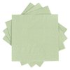 100 Pack Cocktail Napkin 2-Ply Dessert Napkins Folded 5 x 5 Inches Disposable Napkins for Dinner Wedding Birthday Party Bridal Anniversary Reception Event (100, Sage-Green)