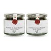 Frantoi Cutrera Gourmet Italian Capers in Sea Salt - Capers Non Pareil - Capers For Cooking and Garnishing - Mediterranean Caper Imported From Italy 5.3oz (150g) Pack of 2