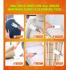 KONIZY Lint Rollers, Extra Sticky, 600 Sheets Mega Value Set with 3 Upgraded Handles, 6 Rollers Portable Pet Lint Remover for Clothes, Furniture, Carpet, Dog & Cat Hair Removal