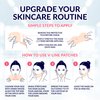 Stylia Double Chin Mask - V Line Chin Strap - Toning Hydrogel Collagen Face Mask with Hyaluronic Acid & Aloe Vera - 5PC