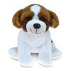 DolliBu Plush St Bernard Dog Stuffed Animal - Soft Plush Huggable Dog Plush, Adorable Playtime Plush Toy, Cute Pet Animal Cuddle Gift for Kids & Adults - 8 Inch