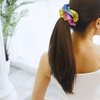 Women Shiny Metallic Scrunchies with zipper pouch tie dye scrunchies for girls secret zipper pocket scrunchies Tie Hidden Pocket scrunchies Hair Bands Soft Stash Hair Elastic Ties for Vsco Girl Stuff
